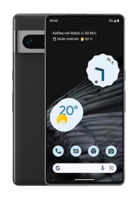 otelo Allnet-Flat Max mit Pixel 7 Pro (obsidian, 128 GB) im Vodafone Netz