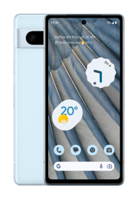 "o2 Mobile S Boost mit 8 GB+" mit "Pixel 7a" im o2 Netz